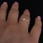 0.35 Carat Natural VS-SI Round Genuine Diamonds Engagement Ring 14k Yellow Gold