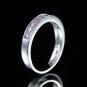 0.25 Carat Natural SI Round Cut Genuine Diamonds Engagement Ring 18k White Gold