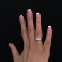 0.25 Ct Natural VS-SI Round Cut Genuine Diamonds Engagement Ring 14k White Gold