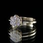 0.30 Carat E-F SI Natural Genuine Round Diamonds Engagement Ring 18k Yellow Gold
