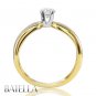 Estate 0.44 Carat VVS2 Genuine Round Diamond Solitaire Engagement Ring 18k