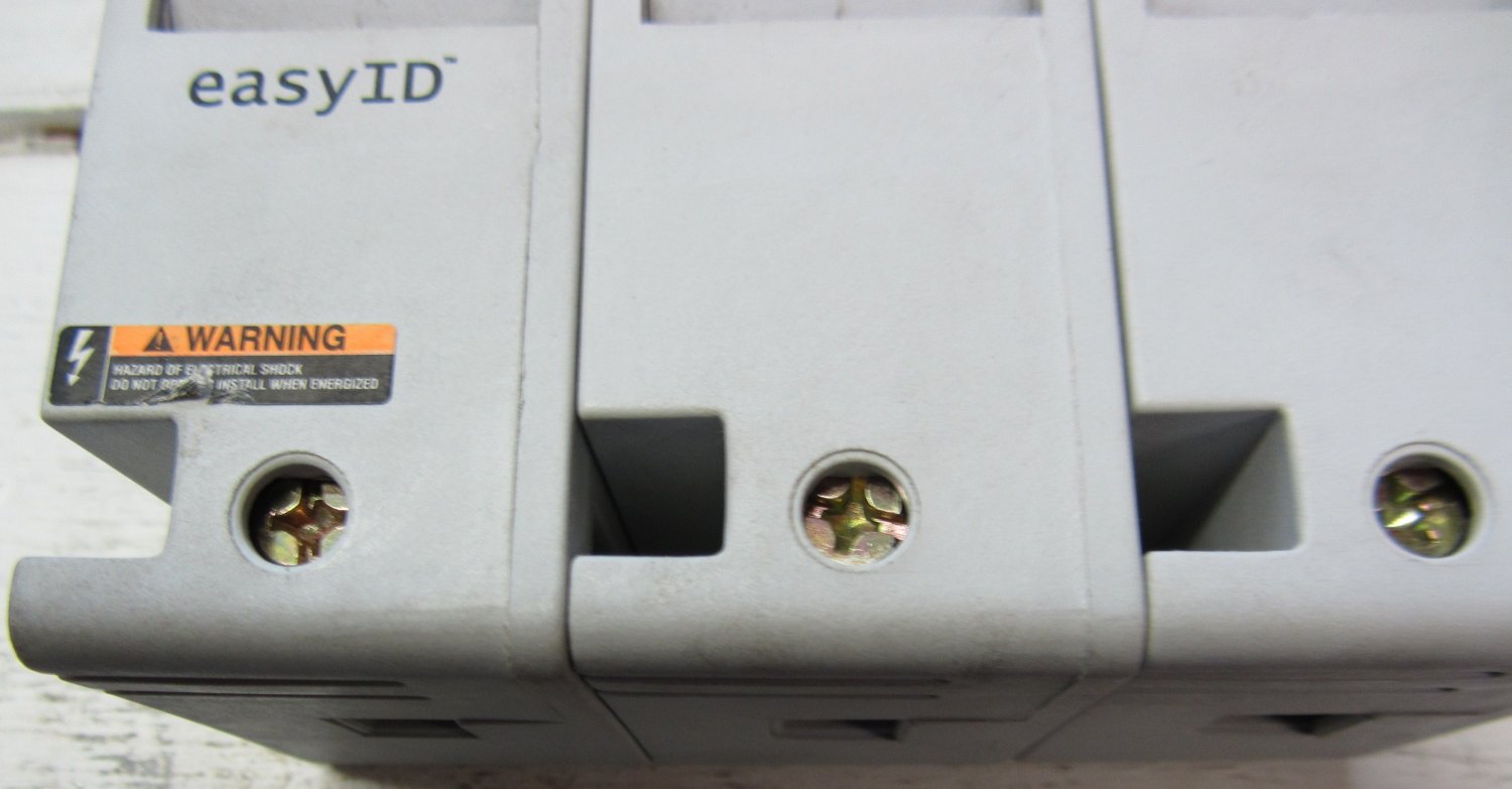 Cooper Bussmann CH60J3 Easy ID 3 Pole 60 Amp 600 VAC Class J Fuse