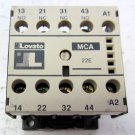 Lovato MCA 22E 120 VAC Coil Relay 2 NO 2 NC 600 VAC 6 Amp 690 VAC 10 Amp