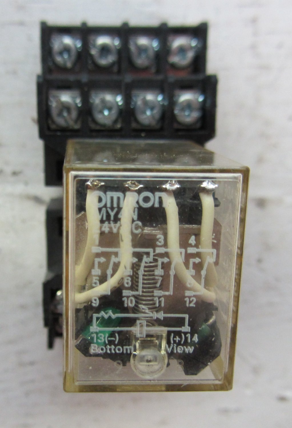 Реле my4n 24v omron