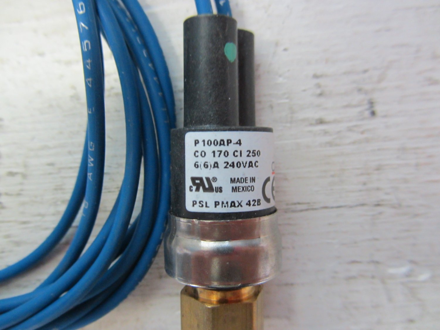 Johnson Controls P100AP4C P100AP4 Pressure Control 250LB CUT IN 170