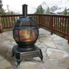 Small Pot belly Outdoor Cast Iron leg Fireplace Stove