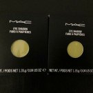 MAC Eye Shadow Pro Palette Refill ~ SILLY GOOSE ~ X 2
