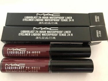 2 X MAC Liquidlast Liner ~ KEEP IT CURRANT ~ NEW IN BOX