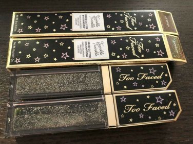 2 X Too Faced Twinkle Twinkle Liquid Glitter Eye Shadow ~ LICORICH ~ NIB