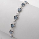 Silver Cat's Eye Bracelet