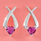 Silver Amethyst Earrings