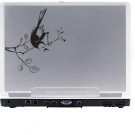 Bird on branch Laptop Vinyl Decal