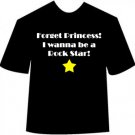 Funny Forget Princess Rockstar T-shirt