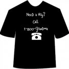 Need A Hug?  Call Grandma T-shirt