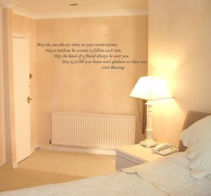 Quote Irish Blessing Wall Art Vinyl Decal