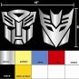 Transformer Vinyl Decals