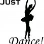 Ballet Dance Wall Art Vinyl Decal