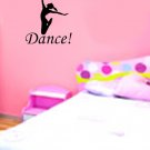 Dance Wall Art Vinyl Decal