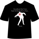 Funny Zombie Death Do Us Part T-shirt