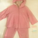 Pink Baby Sweat Suit Set
