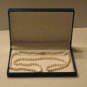 Mikimoto Long Length Pearl Necklace with Rare 3-Diamond 14kg Clasp.