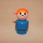 Plastic Blue Mad Boy With Cap