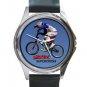 BMX SUPERCROSS ROUND METAL WATCH