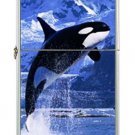JUMPING WHALE FLIP TOP LIGHTER
