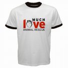 ANIMAL RESCUE RINGER T SHIRT