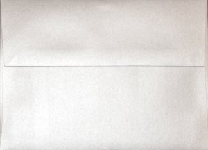 A2 Envelopes: Silver Metallic (set of 100)