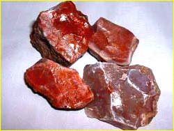blood red agate
