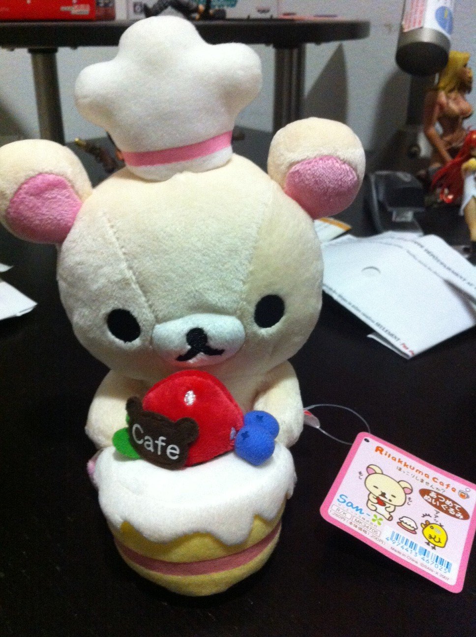 rilakkuma cafe plush