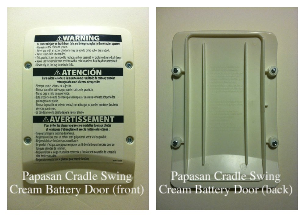 fisher price swing battery replacement