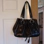 Large black Wilson Leather Shoulder purse