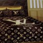 2012 LUXURY DESIGNER BEDDING SET SHEET BED SATIN SHEET