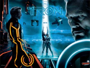 T-shirt with print Tron Legacy