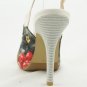 NEW WOMENS LADIES FAUX SUEDE PLATFORM PEEPTOE HIGH WEDG