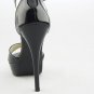 NEW WOMENS LADIES FAUX SUEDE PLATFORM PEEPTOE HIGH WEDG
