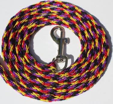 "Multi-Colored Bones" - 42" Lead