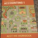 Introductory Accounting I - ACCT 1115 Workbook