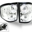 04-08 Ford F150 Flareside Chrome w/ clear reflectors Tail light set