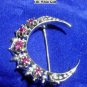 14K Crescent Pin