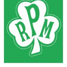 St. Patrick's Day Clover Initials Adult X-Large