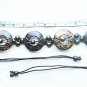 Ethnic coconut shell belt handmade in Siam, adjustable