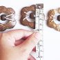 Ethnic coconut shell belt handmade in Siam, adjustable