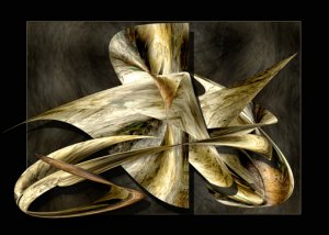 MODERN ABSTRACT ART 14 ON CANVAS