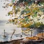 Landscape I - landscape watercolor art print
