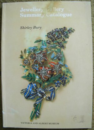 Shirley Bury.  Jewellery Gallery: Summary Catalogue