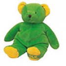 Soft toys :  Sam -Green Bear