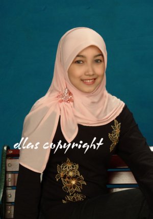 Tudung Permata - Type 7 (2) Peach
